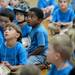 Thomas Weston, 5, looks on during a discussion about thunderstorms before Safety Town graduation at Dicken Elementary School on Friday, July, 26, 2013. Melanie Maxwell | AnnArbor.com